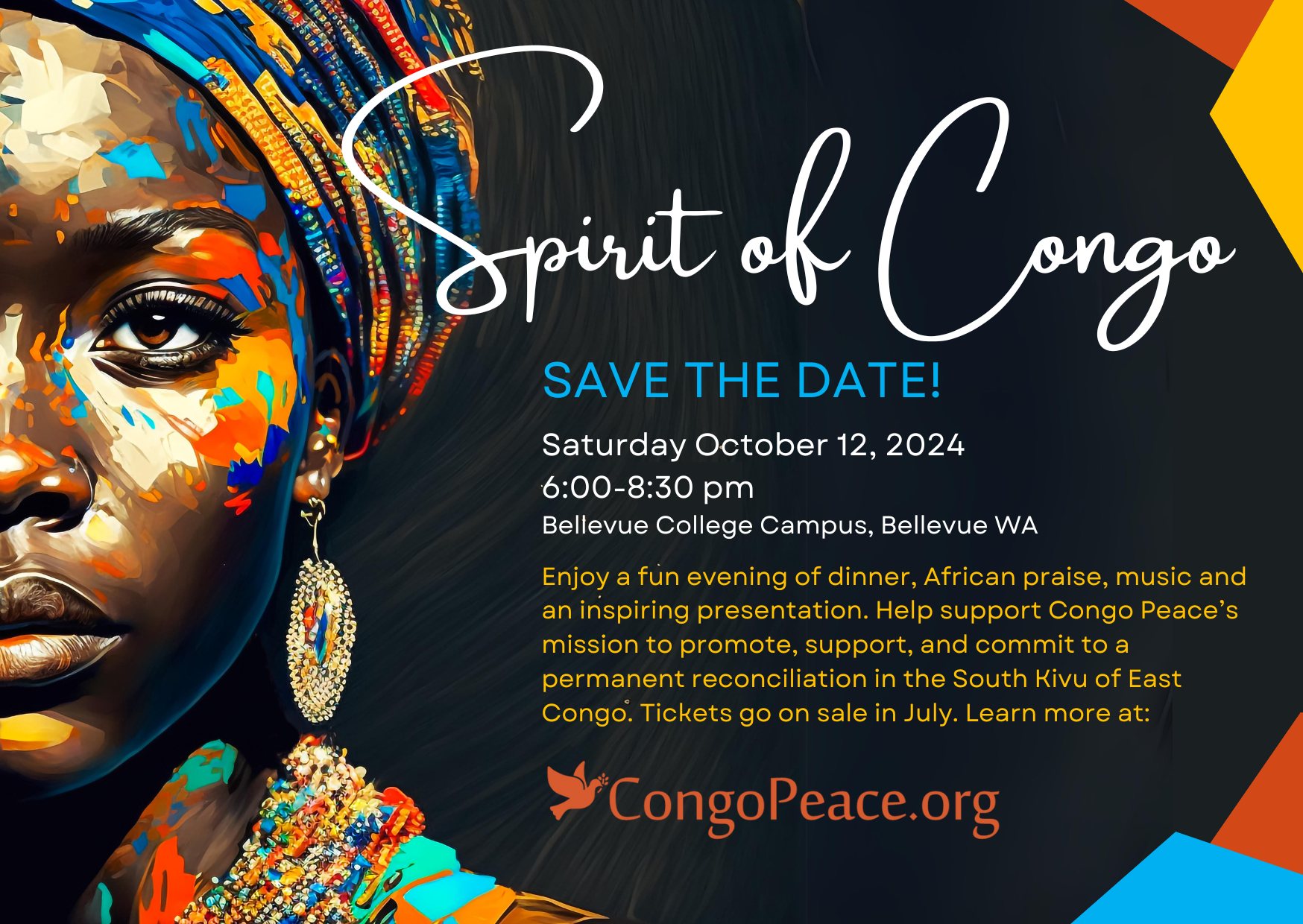 Spirit of Congo Save the Date